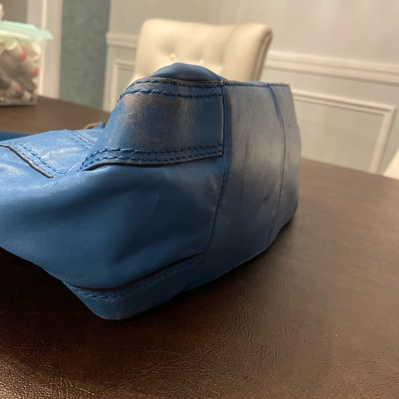 Michael Kors Sky Blue Shoulder Bag - Picture 7 of 10